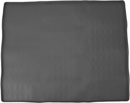 Couvercle de la rondelle et de la sécheuse Mat de silicone non glissé étanche pour la machine à linge Protecteur gris Renque et sécheuse Top Protector Mat pour la cuisine et la (60 * 50cm)