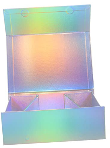 IMIKEYA High-End-Geschenkbox Kisten behandeln Rechteck Party Hochzeit Verpackungskästen Schmuckkästchen zum Verpacken Präsentieren Sie Kisten Bouquetboxen Boxen mit Deckel Karton Bunt