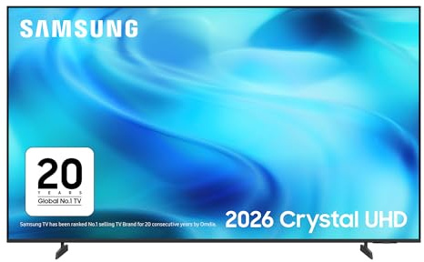 Samsung Smart TV 65-Inch U7000H Crystal UHD 4K TV, HDR10+, Motion Xcelerator, Dynamic Sound Pack, Gaming Hub, Knox Security, Vision AI Companion [2026]