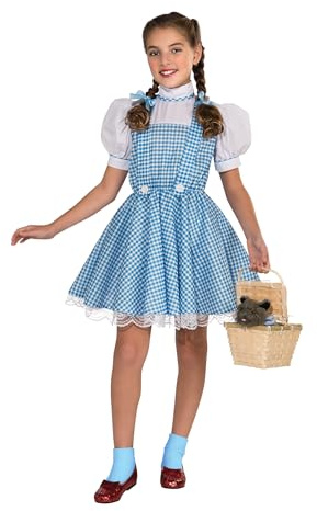 Rubies The Wizard of Oz: Dorothy Costume for Kids, Girl's Large