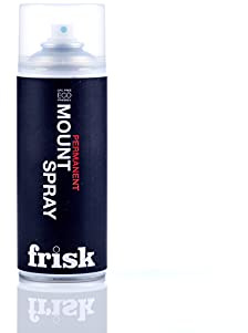 Frisk Permanent Mount Spray 400ml (Can), Colourless, 66009400