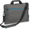Pedea - Laptoptasche *Fashion* Notebook-Tasche bis 15,6 Zoll - Laptop Umhängetasche mit Schultergurt - Laptophülle grau - Notebooktasche für Damen & Herren