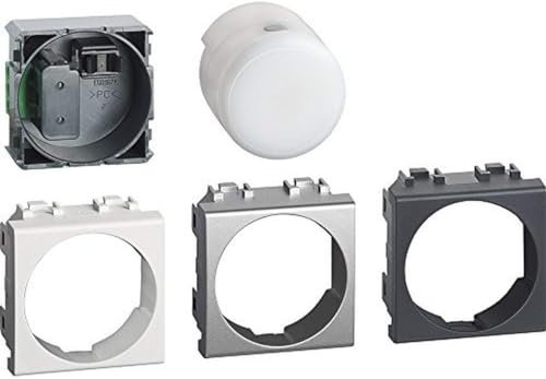 Bticino Ln4380N Livinglight Torcia Led Estraibile, 2 Moduli, Multicolore