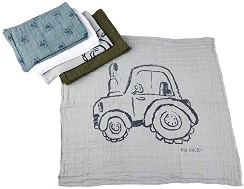 Pippi Unisex Baby Organic Cloth Muslin Handkerchief