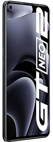 realme GT Neo 2 Smartphone ohne Vertrag, Qualcomm Snapdragon 870 5G-Prozessor, 120 Hz E4 AMOLED-Anzeige, 65W SuperDart Charge, 64 MP KI-Dreifach-Kamera, NFC, 8GB+128GB, NEO-Schwarz