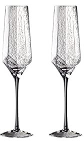 Champagnerkelche 300-ml-Champagnergläser, hochwertige Weißweinkelche, leichtes, luxuriöses, gehämmertes Champagnerglas-Set for Hochzeiten, Partys und tägliche Aktivitäten Schaumweingläser ( Color : A