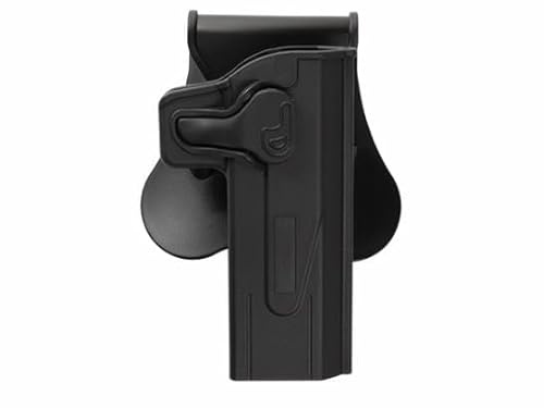 ECOMMUR Funda Holster ASG para Pistolas Hi Capa 5.1 | Funda para Pistolas Compatible con Diferentes Modelos. Compatible para Armas de Airsoft y Aire comprimido Hi Capa 5,1