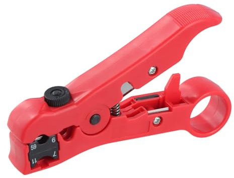 Husalsea Pinza Spelafili Elettricista Automatica, Strumento per Sgominacavi e Spelacavi, Pinza Spelafili per Elettricista, Spelacavi Elettrici di Precisione, Pinza per Cavi