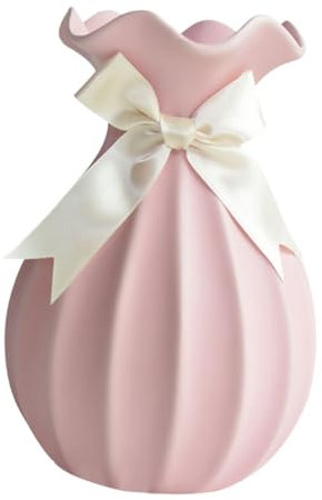 IMIKEYA Hydrokultur Vase Keramik Rose Kreative Blumenvase Zimmer Deko Blumenhalter Für Frische Pflanzen Tischdekoration