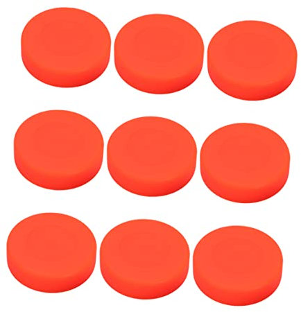 KICHOUSE 12stücke Teiliges Verstellbare Gummi Eishockeypucks Hoher Härte Strukturierte Oberfläche Für Besseren Halt Am Schläger Standardisierte Für Indoor Und Outdoor Robustes Sportzubehör