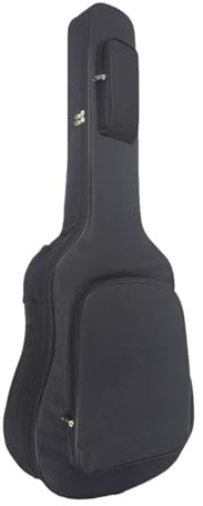 DuskHaven Gitarrentasche Akustik Gitarrentasche Rucksack Gitarrenkoffer Polsterung Oxford Gewebe Wasserdicht Gepolstert mit Schultergurten Und Griff für