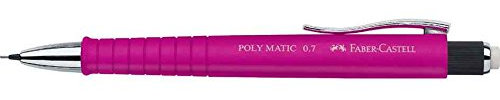 FABERCASTELL Druckbleistift POLY MATIC, pink 6933256627933