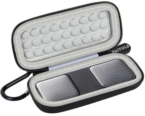 PAIYULE Case for KardiaMobile 6L for EKG Monitor, Compact Holder Also Fits for Sec Portable Heart Rate Monitor, Cardiac Heart Detector (Box Only)