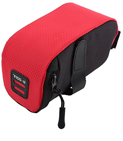 Tbest Sac De Vélo,Sac De Selle De Remplacement Pour Icletta Ba Sac De Pluie Sac De Cyclisme Avec Coin (Rouge)