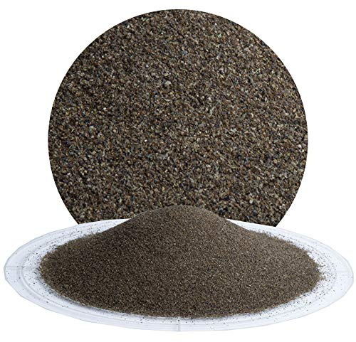 TESTRA R Strahlmittel 0,1-0,5 mm 25 kg, Calciumsilikatschlacke Strahlgut | Sandstrahlen, besonders geeignet zur Metallbearbeitung, stark abrasiv, geringer Eisenanteil, Reinigungsstrahlen, Mattieren