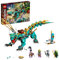 LEGO 71746 NINJAGO Dschungeldrache Bauset, mit Ninja Lloyd und Zane Minifiguren, Drache Spielzeug ab 8 Jahren für Jungen und Mädchen