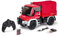Carson 500907721 1:12 MB Unimog U300 Feuerw. 2.4G 100% RTR - Ferngesteuertes Fahrzeug, RC Fahrzeug, RC Unimog mit Funktionen, 100% Komplettset rot