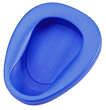 Stora sängpannor för kvinnor manlig, sängpan för bariatriska vuxna utan spill eller stänk design, sjukhus hem säng pan, fast tjock stabil pp