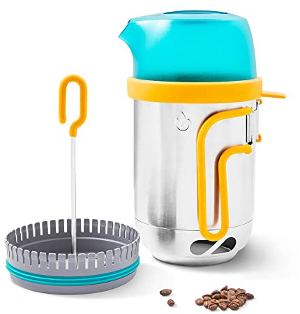 BioLite, CampStove KettlePot & Kaffee Set, Edelstahl Kochgeschirr Zubehör für Camping & Outdoor