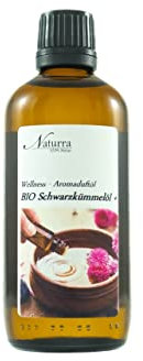 Naturra Bio Schwarzkümmelöl kaltgepresst nativ mit Bio-Wacholderöl ätherisches Öl Wellnessöl Körperöl Aromatherapie Naturkosmetik Deiner Wahl - Juniperus Communis