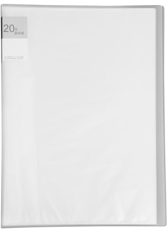 Ciieeo Coupon-ordner A3-präsentationsmappe A3-anzeigemappe Erweiterbarer Datei-organizer Binder-blatt-ordner Notenhefter Aktenordner -aktentaschen Poster Kunstbedarf A2 Plastik Weiß
