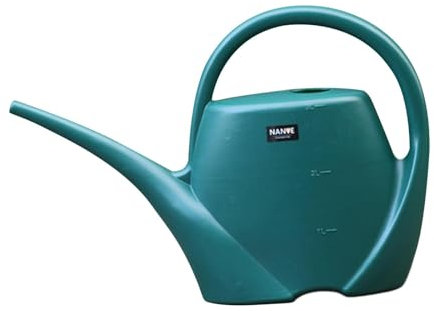 Milageto Regadera Herramientas manuales de jardinería Largo de 3L PP Regadera doméstica Regadera Grande para Flores de jardín de Patio Trasero, Verde a