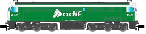 Arnold HN2633 ADIF, Diesellok 321, grün-weiße Lackierung, epVI Diesellokomotive