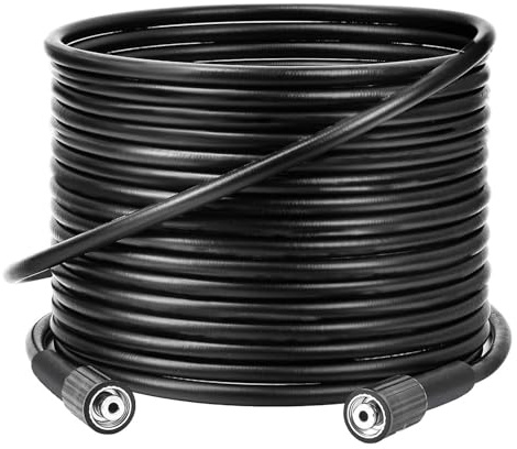 Xynovia 10M Replacement Pressure Washer Hose, High-Pressure Replacement Hose for Standard M22-14mm Twist Connection