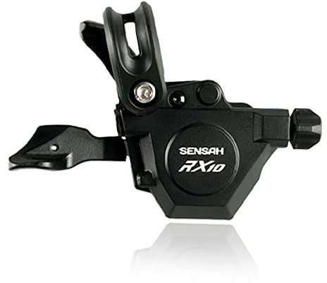 HESHUYAN Fahrrad Schaltwerk RX101x10 MTB Small Groupset mit 10-V-Fahrradschalthebel, Schaltwerkauslöser, rechts Schaltwerke(RX10 Shifter Lever)