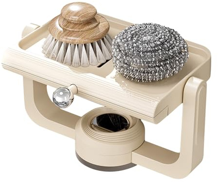 de Jabón con Soporte Giratorio Ajustable para Jabón Y Afeitadora