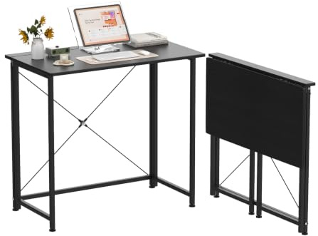 Klappbar 80x45x75cm, Klappbarer Schreibtisch Kleiner, Computertisch