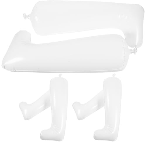 VERDANVERSE Inflatable Boot Shapers 3 Pairs Long PVC Shoe Trees Non-Return Valve for Tall Boots Storage