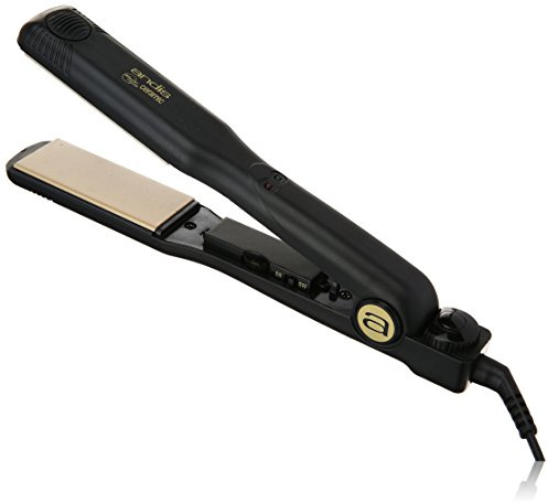 Andis 1.5-Inch High Heat Ceramic Hair Flattening Iron, Black (67770)