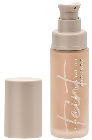 Malu Wilz Velvet Touch Foundation Vanilla Ice Cream 30ml I Skincare Creme Make up für makellosen Teint I Kaschiert Unebenheiten, Augenringe, Fältchen