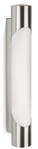Philips Ecomoods ES-Wandaussenleuchte Bamboo 2-flammig 11 W, Edelstahl 163394716