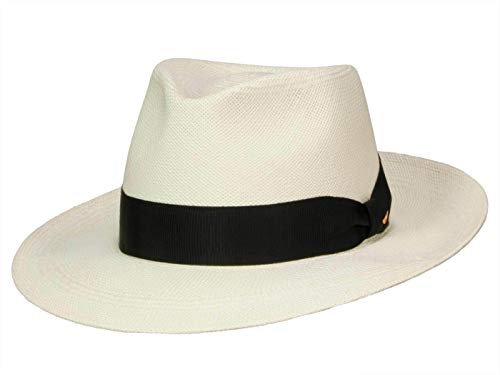 Mayser Monaco Panama sombrero Bogart sombrero de paja – Natural beige 62