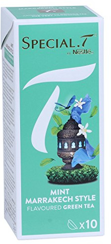 SPECIAL.T by Nestlé Thé Vert Parfumé Menthe et Épices Mint Marrakech Style 10 capsules