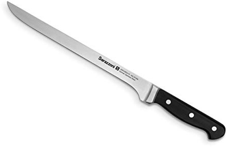 Barazzoni Coltello salumi 25,5 cm, Professional Lama ultraresistente, Senza Nickel