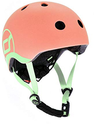 Scoot & Ride Casco da bicicletta per bambini, Peach, da 45 a 51 cm