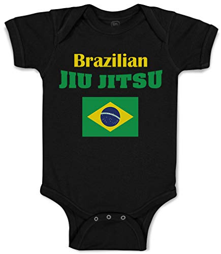 Baby Bodysuit Brazilian Jiu Jitsu Martial Arts Boy & Girl Baby Clothes Funny Cotton Black Design Only Newborn
