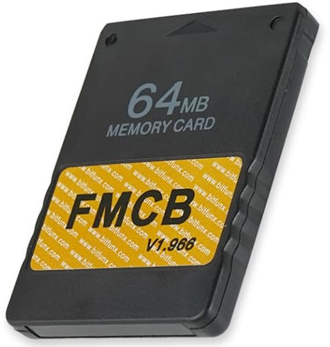 Skywin FMCB Free Mcboot PS2 Memory Card v.1 966-64 MB Memory Card for PS2 PlayStation 2 Games in USB Hard Drive or Hard Disk