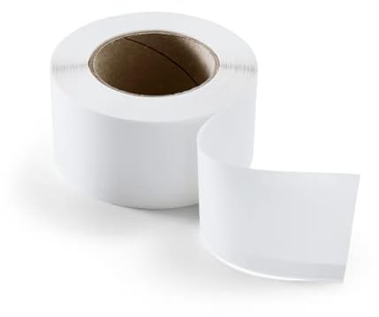 ASKON Trennfix - 65 mm breite - weißes Spezialpapierband auf einer 50 Meter Rolle - Trennfix dient zur Bauteiltrennung gemäß DIN 18340 - zum Anschluss oder Trennung von Trockenbauflächen