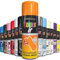 AlezyB 1x Original Orange All Purpose Spray Paint 400ml Professional Quality and Fantastic Finish, Interior, Exterior, Household Multipurpose Spray for Metal | Plastic | Wood | Glass