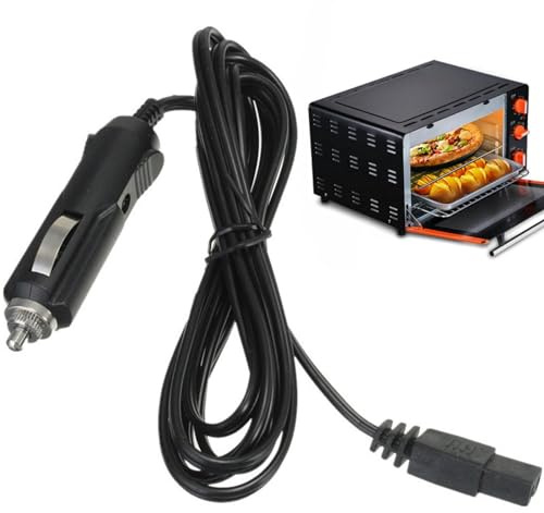 EUBEISAQI Kabel für -Kühlschrank,Auto Gefrierschrank Kühler Netzkabel | 12V/24V DC Netzkabel für Auto Gefrierschrank Tragbarer Kühlschrank Kühlschrank