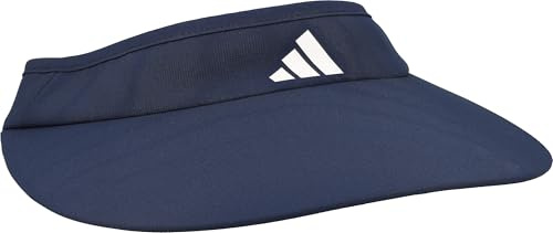 adidas Women's Wide Tour Golf Visor, Collegiate Navy, One Size