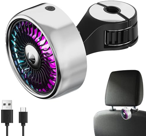 Ventilateur USB Voiture Ventilateur De Ventilation Et Refroidissement