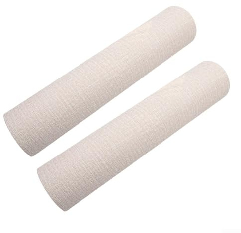 Stain Resistant Wallpaper with Soundproofing and Thermal Insulation x 50cm x 2 5mm (Khaki)