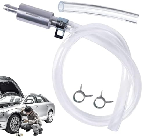 Renchey Manguera De Purga De Frenos,Herramienta De Purgado Y Extractor De Aceite Y Fluido - Válvula Antirretorno Unidireccional Conector De Líquido Reemplazo Para Mantenimiento De Sistemas Hidráulicos