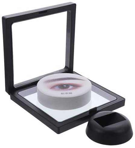 Cabilock Transparente Schmuckschatulle Mit Schwebeframe-design Aufbewahrungsbox Für Schmuck Und Münzen Aus Folie Organizer Zur Präsentation Von Challenge Coins