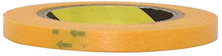 Masking Tape for Model Painting 18 Yard Long for Hobby Model Action Figures, Yellow, 0.6 cm